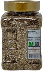 Desi Kitchen Black Pepper Coarse (Kali Mirch) 7oz (198g) | All Natural Spices | Salt Free | Vegan | NON GMO | By Rani Foods