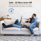 CINCOM Leg Massager for Circulation and Pain Relief, Air Compression Calf Foot Leg Massagers with Handheld Controller, Legs Circulation Machine
