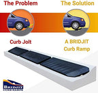 3-Piece Expandable Rubber Curb Ramps for Driveway