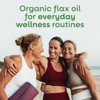 Nature's Way Organic Flax Oil Super Lignan, Cold-Pressed Flaxseed Oil with Omega-3 ALA, Unrefined Organic Liquid Flax Oil Supplement, Unflavored, 24 Fl Oz