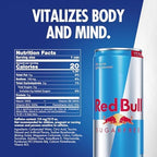 Red Bull Energy Drink Sugar Free 4 Pack 12 Fl Oz, Sugarfree