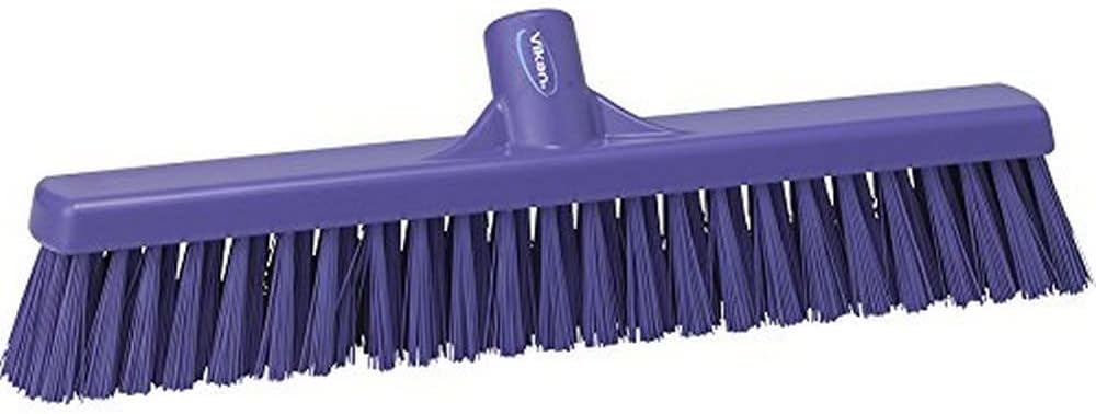 Vikan 31798 Broom,Push,Soft,16.5",PP/PBT,Purple