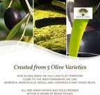 Frantoi Cutrera - Selezione - Extra Virgin Olive Oil from Italy, Sicilian Pure EVOO, Premium 2022/23 Early Harvest First Cold Pressed, Olive Oil High In Polyphenols, 24.5 Fl Oz (Pack of 1)
