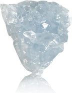 Natural Raw Blue Celestite Mineral Irregular Healing Crystal Cluster for Meditation Therapy Home Room Decoration