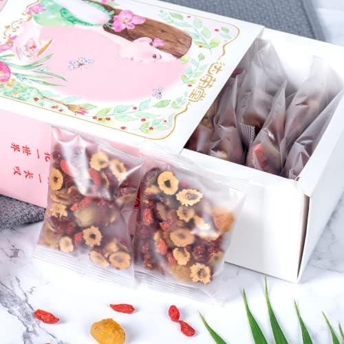 cn herb Longan Jujube Medlar Tea Health Tea Combination Scented Tea 300g/box