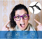 Frienda 12 Pairs Silicone Adhesive Eyeglass Nose Pads Anti-slip Nose Bridge Pads 3. 5 Mm/ 0. 4 Inch for Eyeglasses Sunglasses