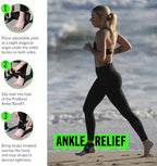 PROBAND The Ankle BandIT, One Size Fits Most, Compression Ankle Wrap, Reduce Pain, Tendonitis, Buritis, Ankle Sprain, Osteoarthritis, Plantar Fasciitis, Synovitis