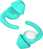 Afflatus Kids Ear Plugs for Sleeping and Small Ear Canls, Age 10-17, Comfort Earplugs for Small Ears, Sleep, Noise Reduction, Concerts, Reusable, Washable (Size S, Pairs*2)