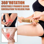 KintKita Wood Therapy Massage Tools,Wooden Massager Stick Roller Lymphatic Drainage Tool,Maderoterapia Kit Self Massage Roller Tool for Cellulite Reduction,Muscle Tension and Body Shaping,Contouring