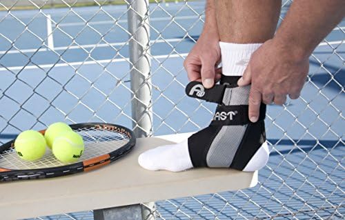 Aircast A60 Ankle Support Brace, Right Foot, White, Medium