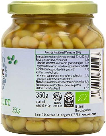Biona Organic - Flageolet Beans - 350g