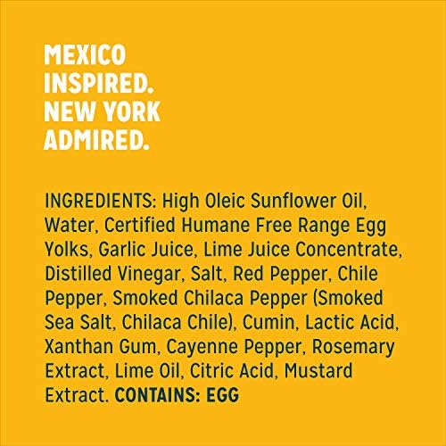 Sir Kensington's Everything Sauce Chile Lime Crema Dressing Dip and Drizzle Keto Diet & Paleo Diet Certified Dairy Free Gluten Free Non- GMO Project Verified Shelf-Stable 8.3 oz (Pack of 2)