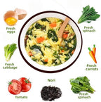 Japanese Freeze-Dried Miso Soup Packets, Instant Vegan Garden Vegetable, Gluten Free, MSG Free, Ready in Seconds, 5 Count