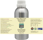 Pure Black Cumin Seed (Kalaunji) Carrier Oil (Nigella Sativa) Cold Pressed 1250ml (42 oz)