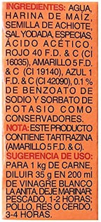 La Anita - Achiote Paste from Mexico - 3.52 oz / 100 gr