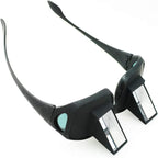 Lazy Reading Glasses-Lazy Readers Prism Glasses Bed Prism Spectacles Horizontal Eyeglasses for Reading/Watching TV Lying Down in Bed/Sofa, Myopia Presbyopic usable, Unisex