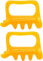 Beaupretty 2pcs Fascia Massage Tool Scraping Massage Comb Trumpet Household Comb The Face Neck Back Shoulder Massagers Shoulder Back Resin Massager Body Massage Tool Guasha Facial Tool