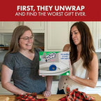 Prank-O Roto Wipe Prank Gift Box – Funny Empty Gag Gift Packaging for White Elephant, Christmas & Office Parties, Hilarious Joke Gift Box to Hide Real Presents for Friends & Coworkers
