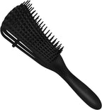 Detangling Hair Brush for Afro America/African Hair Textured 3a to 4c, Knots Detangler Scalp Massage Comb for Women, Black (1 pc)