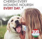Sun Chlorella Sun Pet Treats Green Superfood Cat & Dog Supplement - Chlorophyll Eleuthero & Lecithin, Minerals, Antioxidants & Vitamins for Dogs & Cats - Immune Defense, Skin & Gut Health - 120 Bites