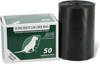 Zero Waste USA - Commercial Grade Dog Waste Station Can Liners -1 Roll of 50 bags - Standard Size 26" W x 33" L (10-13 gallons) - Heavy Duty, Thicker than competitors' bags (1.1 mil)