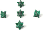 Healing Carved Gemstone Crystal Merkaba Star 25mm Sacred Geometry Chakra Stone