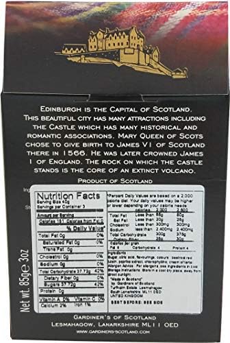 Gardiners of Scotland Handmade Edinburgh Rock Candy, 3 Ounce Carton