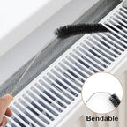 Radiator Cleaner Brush, Radiator Duster Brush Cleaning Brush for Radiator Long Handled Radiator Brush for Radiator Cleaning Supplies