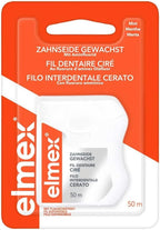 Elmex 159909 Dental Floss, Waxed, Pack of 1