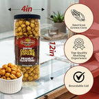 Stonehedge Farms Gourmet Peanut Caramel Popcorn Clusters | 20 oz Reclosable Container | Mix Of Carmel Pop Corn, Peanuts, and Butter Toffee | Holiday Snack Gift