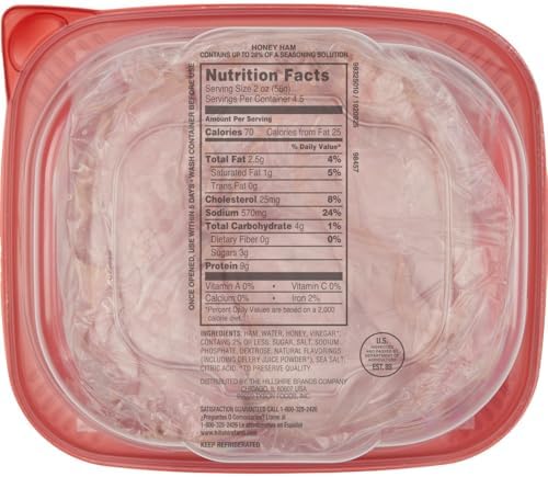 Hillshire Farm Ultra Thin Sliced Deli Meat, Honey Ham, 9 oz