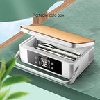 Car Insulin Refrigerator, Portable Insulin Cooler Refrigerated Box with LCD Touch Screen, Dual Charger Insulin Refrigerator, 2-18℃ Temperature Control and Good Sealing, for Travel Home