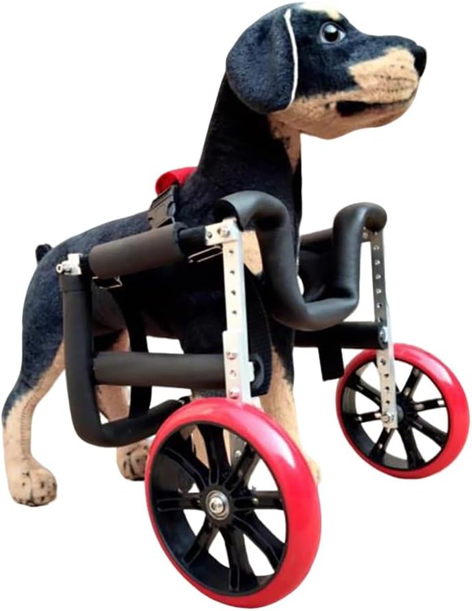 Dog Front Leg Wheelchair | Sturdy, Lightweight & Stylish | Adjustable Height Rack & Comfort Foam Tubing(Xs)