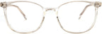 FONHCOO Blue Light Blocking Glasses Fashion Round TR90 Frame Transparent Eyewear Anti UV Computer Glasses for Women Men