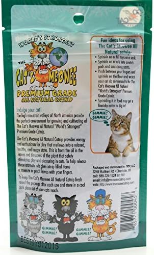 The Cat's Meowee Premium Grade, All Natural, Catnip.