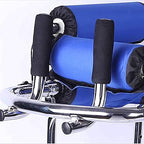 Walkers for Seniors Walker Children with Cerebral Palsy,Height-Adjustable Mobile Walker,Rollators 6 wheeS seat Disabled Assistive Equipment rollator Walker, Durable Mobility Aid., Blue