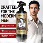 Immortal NYC, AFTERSHAVE SPRAY & BALM/CREAM for Men- Moisturizing & Soothing Formula After Shaving and Cologne - 17 oz (Cinnamon,Mint)