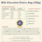 Walkers Nonsuch Milk Chocolate Eclairs 5.29 oz (Pack of 3) - Traditional British Chewy Butter Toffee Candy, Classic English Creamy Toffee Sweets, Imported UK Chocolates Gourmet Gift