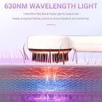 Electric Scalp Massager, 3-in-1 Hair Oil Applicator & Cordless Electric Head Massager, IPX7 Waterproof, Portable Scalp Brush for Home & Travel, White