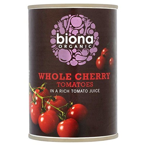 Biona Organic Whole Cherry Tomatoes - 400g