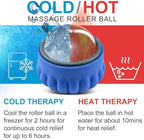 Everjoys Massage Ball Roller Set– Ice Cold and Hot for Deep Tissue and Sore Muscle Relief of Stiffness and Stress, Body, Neck, Back, Face, Eyes,Plantar, Foot