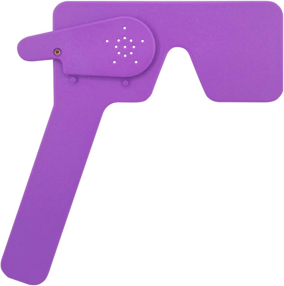 Medarchitect Ophthalmic Eye Occluder with 14 Holes for Ophthalmologists, Orthoptists and Optometrists to Eye Exam