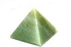 Jet Green Aventurine Gemstone Pyramid | Natural Crystal Energy Pyramid for Positivity, Growth & Harmony | Approx 1.25–1.75 Inch