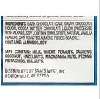 Dark Chocolate Almond thins with Sea Salt 2pack