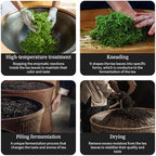 XIXICHA Pu-erh Tea Brick Produced in 2020 Aged Ripe Pu 'er Ancient tree Pu 'er tea Produced in Menghai，Yunnan 500g/17.64oz（250g*2）The aroma of jujubes Additive-free Chinese tea（400 cups）普洱熟茶 73枣香厚砖 云南勐海普洱茶砖
