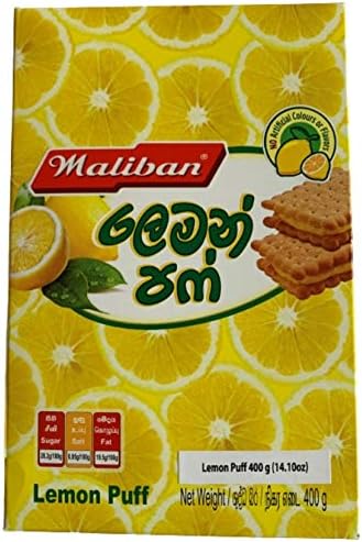 Maliban Lemon Puff (Large Pack) 400g