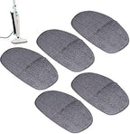 5PCS Steam Mop Cloth Replacement Pads, Ultrafine Fiber Mop Pads for Leifheit CleanTenso, High Absorption Cleaning Cloths with Secure Fit for Steam Mops