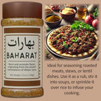Spices of the Middle East – Zaatar, Baharat, Harissa – Arabic Seasonings in Decorative Box – Father’s Day Gift, Christmas, Mother’s, Premium Ingredients