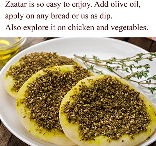 The Spice Way - Traditional Lebanese Zaatar with Hyssop (2 Oz)
