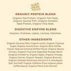 KOS Coffee Lovers Bundle (Organic Salted Caramel Coffee Plant Protein + Mushroom Coffee Blend + Coconut Milk Powder)